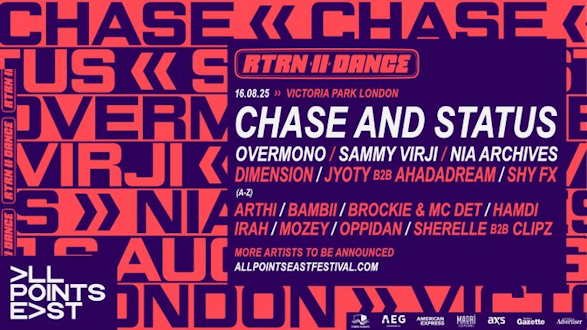 chase and status all points east