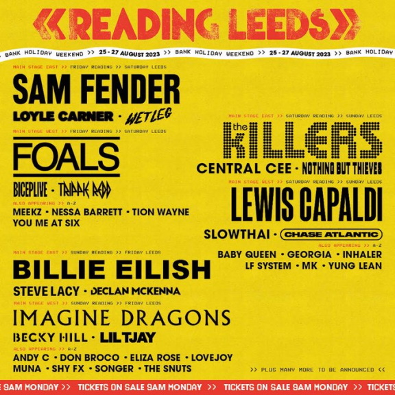 leeds and reading festival